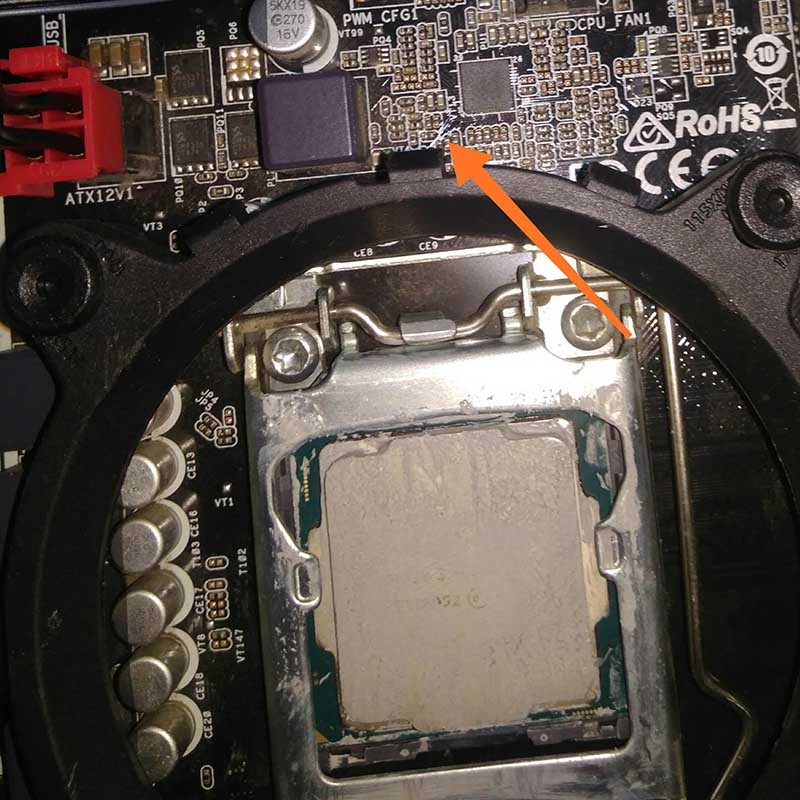 Ремонт материнської плати